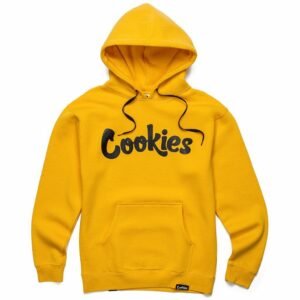 Cookies Clothing Original Logo Gold/Black Hoodie