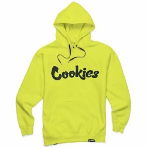 Cookies Clothing CKS Original Logo Safety Yellow Hoodie
