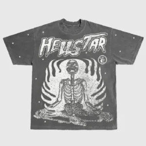 Best Hellstar Studios Inner Peace T-Shirt Black