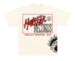 Best Hellstar Studios Records T-Shirt Cream