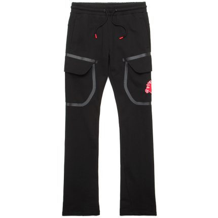 Enzo Fleece Flare Sweatpants